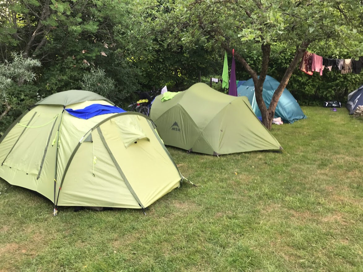 Camping at Piibelehe