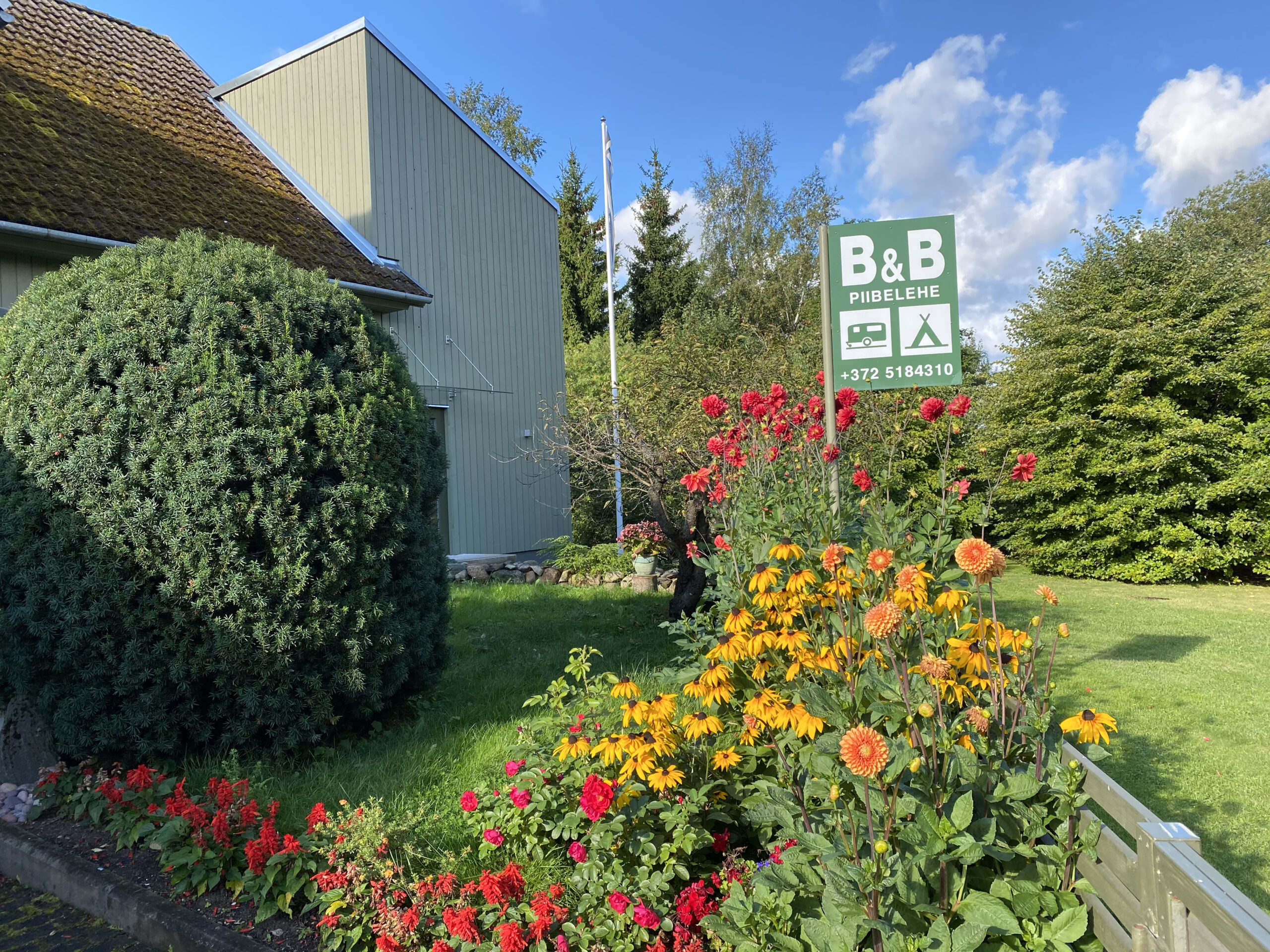 Front of the main building
